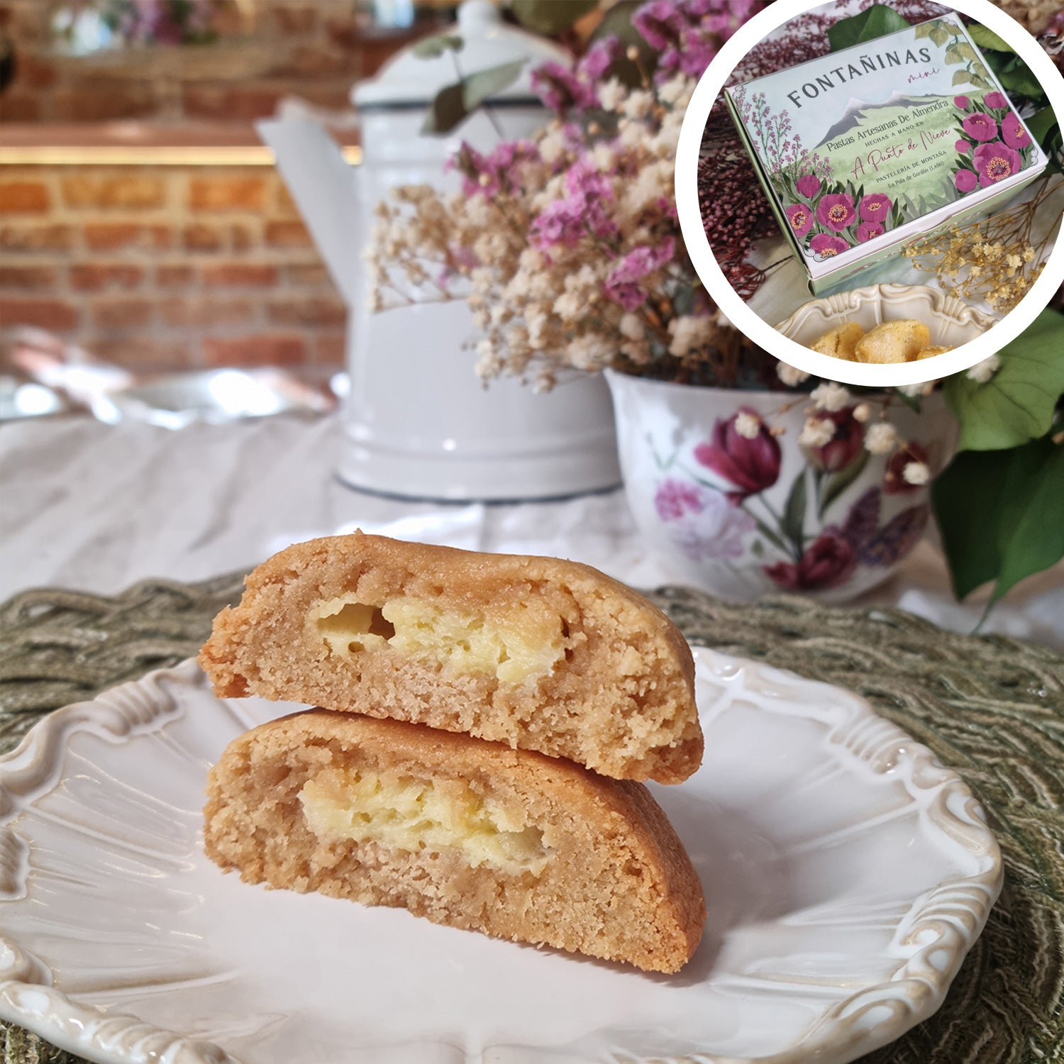 Pack de Fontañinas Mini y Cookies Tentación de Limón