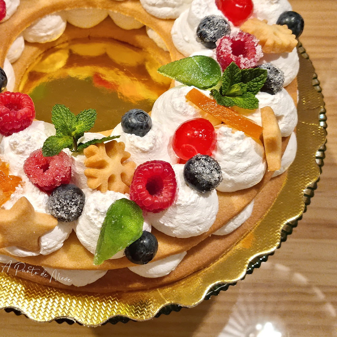 Corona de Galleta al gusto (Recogida en pastelería)