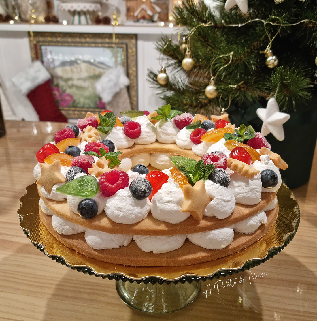 Corona de Galleta al gusto (Recogida en pastelería)