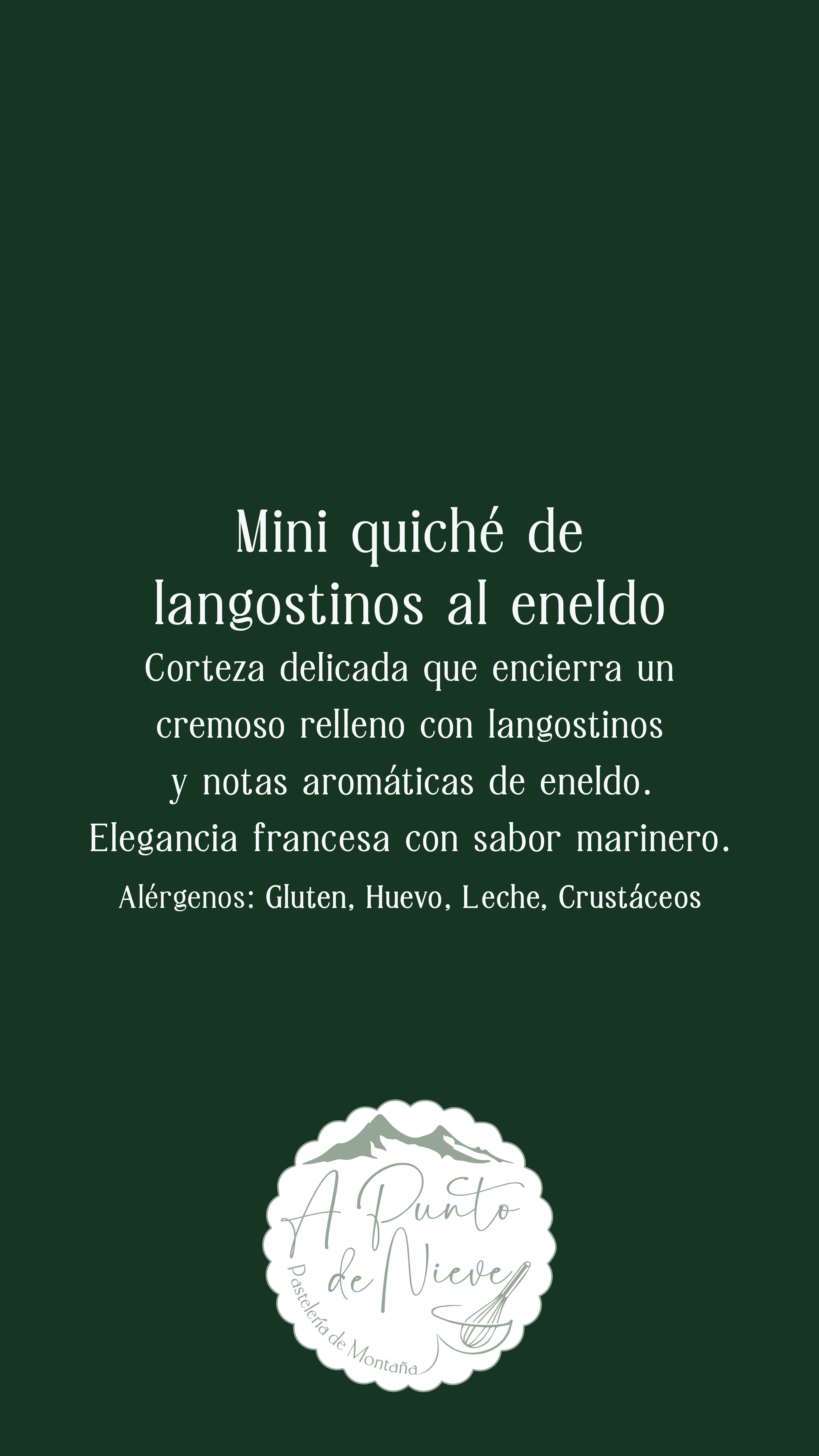 Colección Aperitivos de Gala (Recogida en Pastelería o en León)