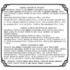 Trío de cookies (pistacho, limón, chips de chocolate) en caja de cartón